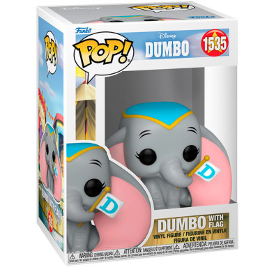 Figura POP Disney Dumbo - Dumbo with Flag